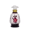 Daffodil Ruby Red Perfume Bottle 2 Oz With Gold Accent