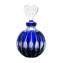 Blue Perfume Bottle 9.1 Oz