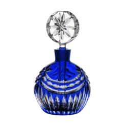 Blue Perfume Bottle 6.8 Oz