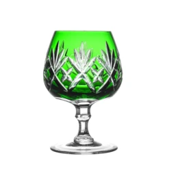 Fabergé Odessa Green Brandy Glass 3rd Edition