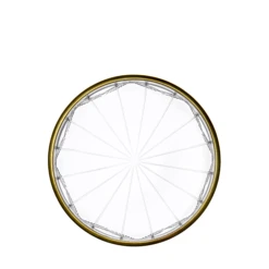 Fabergé Coaster With Gold Rim 4.7 In