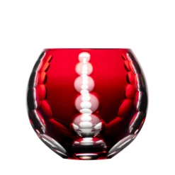 Olympique Ruby Red Votive 3.9 In