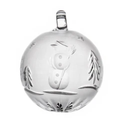 Christmas Eve Ball Ornament 2.8 In