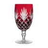 Fabergé Odessa Ruby Red Iced Beverage Goblet 1st Edition