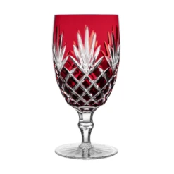 Fabergé Odessa Ruby Red Iced Beverage Goblet 1st Edition