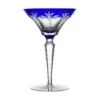 Fabergé Grand Palais Blue Martini Glass