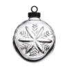 Waterford Annual Ornament ‘2004 Snow Crystals’ Bauble 2.9 In