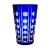 Fabergé Salute Blue Vase 9.8 In