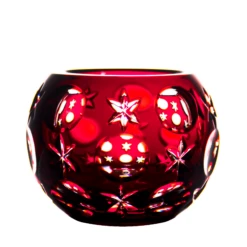 Fabergé Na Zdorovye Ruby Red Votive 3.5 In