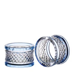 Fabergé Xenia Light Blue Napkin Ring Set Of 2