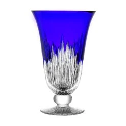 Fabergé Antarctica Blue Vase 11.8 In