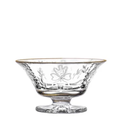 Fabergé Gatchina Salt Dish With Gold Rim 2.5 In