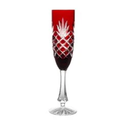 Fabergé Odessa Ruby Red Champagne Flute 1st Edition