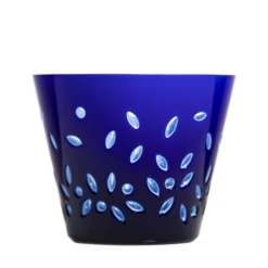 Wedgwood Mirage Double Cased Blue Light Blue Votive 2.3 In