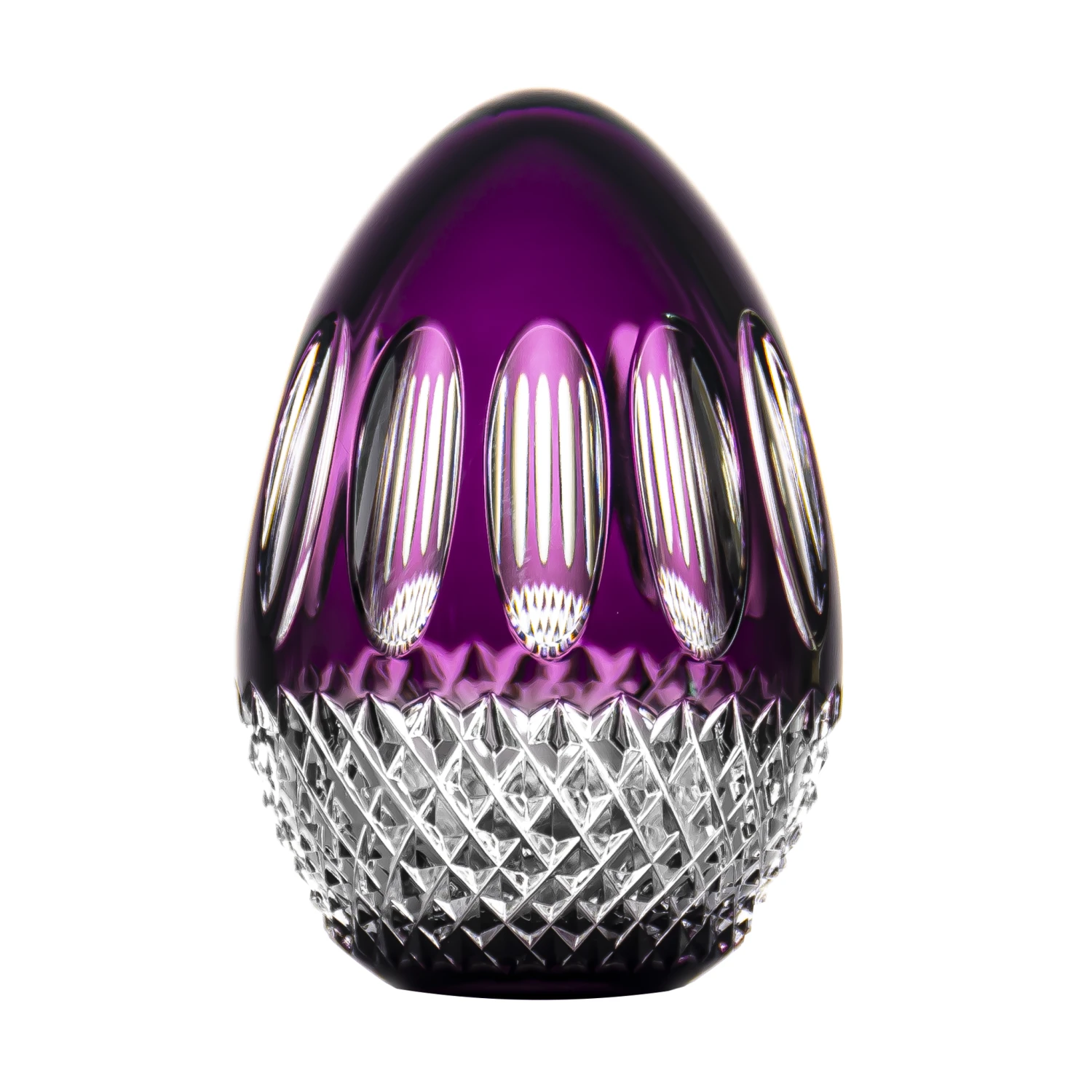 Colleen Encore Purple Egg Paperweight 4.7 In 1 Colleen Encore Purple Egg Paperweight 4.7 In