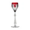 Fabergé Czar Imperial Ruby Red Large Wine Glass 10.6in
