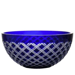 Fabergé Athenee Blue Bowl 9.8 In