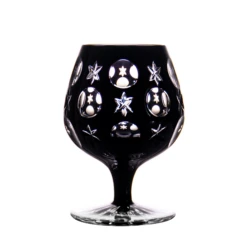 Fabergé Na Zdorvye Black Brandy Glass