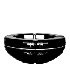 Promesa Black Ashtray 6.7 In