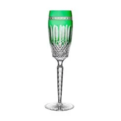 Clarendon Green Champagne Flute