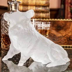 Sitting Boar -Ajka Crystal Store Ulo vaddiszno 5